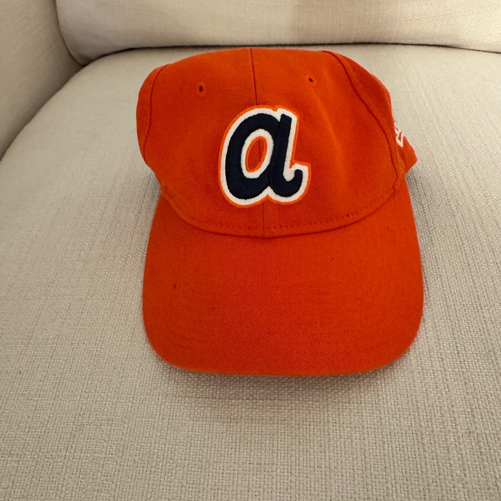 Orange Baseball Cap Auburn Alabama